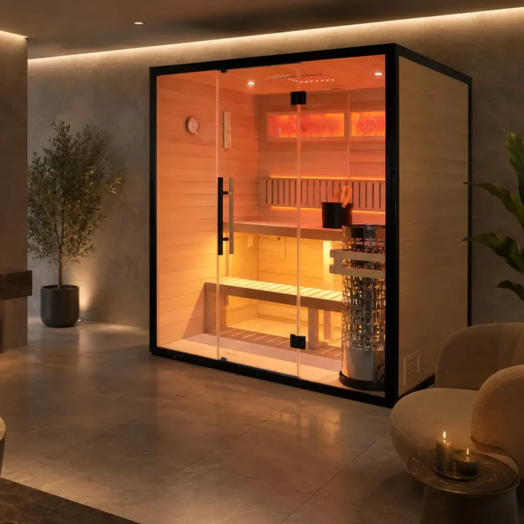 Timber Steel 430 Sauna