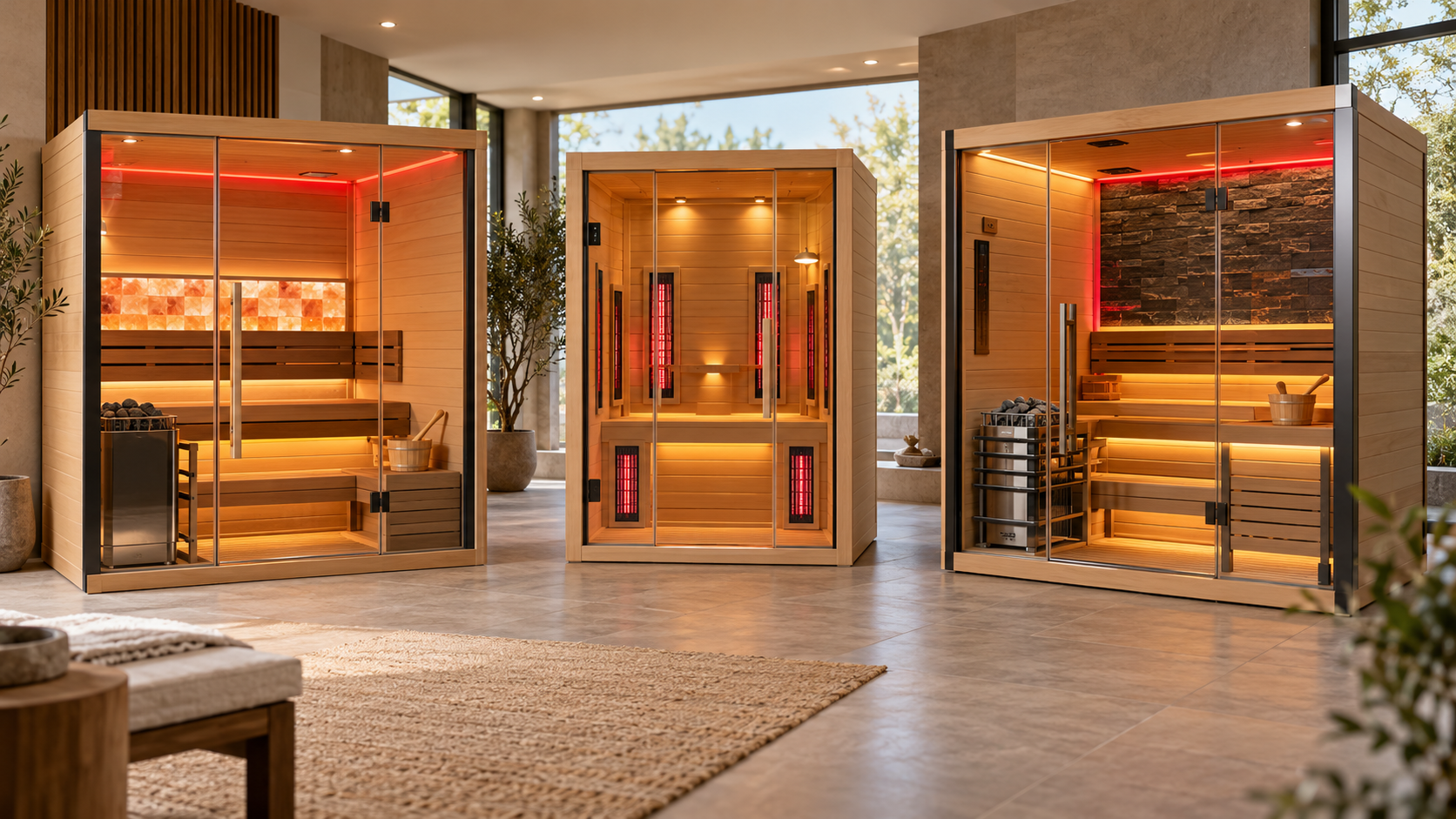 Sauna temperature affected by humidity, bench height and session length